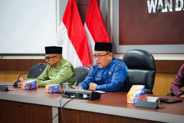Diguyur Curah Hujan Tinggi Selama Dua Hari, Pemko Dumai Gelar Rapat Terbatas Penanganan Banjir 