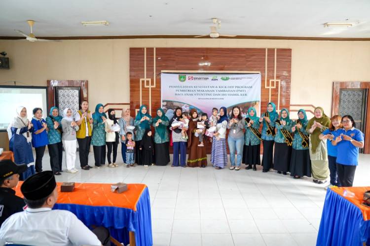 Tekan Angka Stunting, Pemerintah Kota Dumai Kick Off PMT untuk Anak dan Ibu Hamil KEK