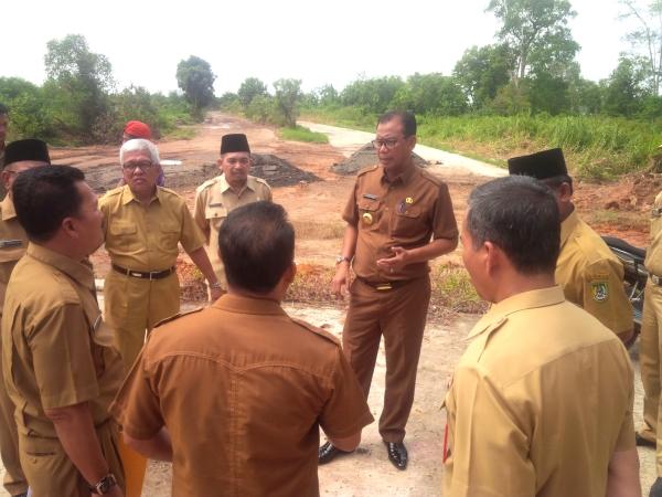 Pemkab Rohil Terus Lakukan Pembangunan Infrastruktur Jalan