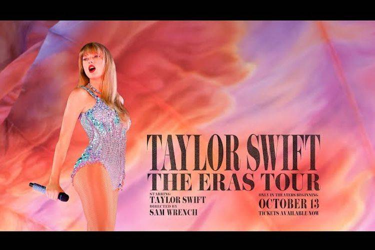 Penasaran dengan Film Konser Taylor Swift The Eras Tour yang Bakal Tayang Bulan Depan? Berikut Penjelasannya