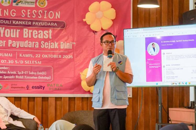 DPPPA Dumai Gelar Sharing Session &ldquo;Love Your Breast&rdquo;, Ajak Masyarakat Peduli Kanker Payudara Sejak Dini