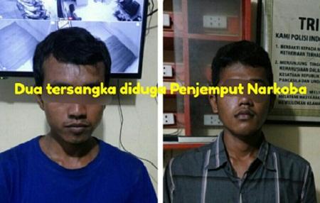 Dua Pemuda Asal Sumut dan Kutai Barat 'Makai' Sabu di Riau