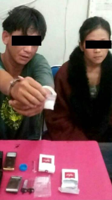 2 Pelaku Narkoba Dibekuk Polres Kampar di Perumahan Intan Jelita II