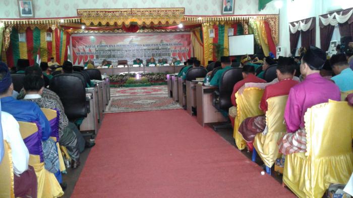 DPRD Gelar Sidang Paripurna Istimewa Peringatan HUT Ke-18 Kabupaten Rohil