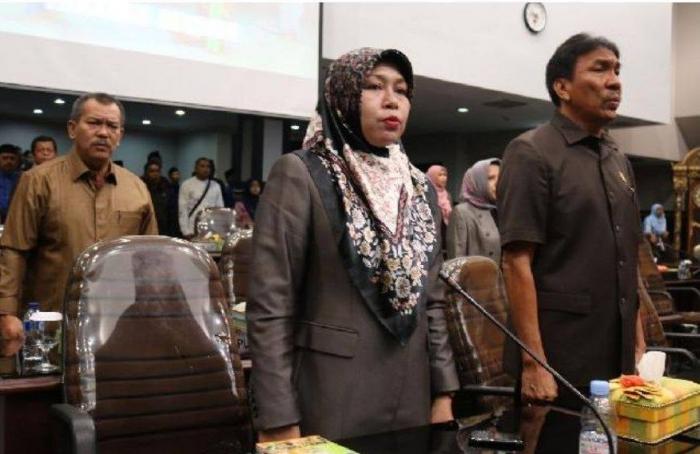 Sidang Paripurna Jawaban Kepala Daerah Terhadap Pandangan Umum Fraksi Ranperda Pengelolaan Barang Milik Daerah