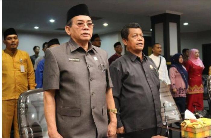Sidang Paripurna Jawaban Kepala Daerah Terhadap Pandangan Umum Fraksi Ranperda Pengelolaan Barang Milik Daerah