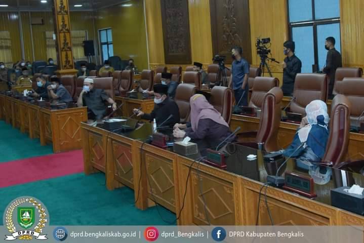 Banggar Sampaikan Saran dan Masukan terkait LKPJ Bupati Bengkalis TA 2020
