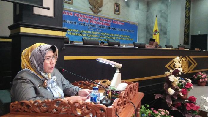 Pengesahan Perda Retribusi Tera Ulang Kota Pekanbaru