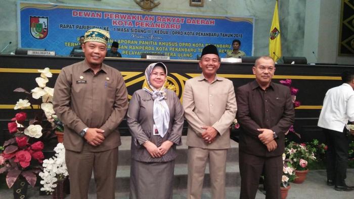 Pengesahan Perda Retribusi Tera Ulang Kota Pekanbaru