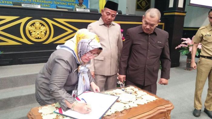Pengesahan Perda Retribusi Tera Ulang Kota Pekanbaru