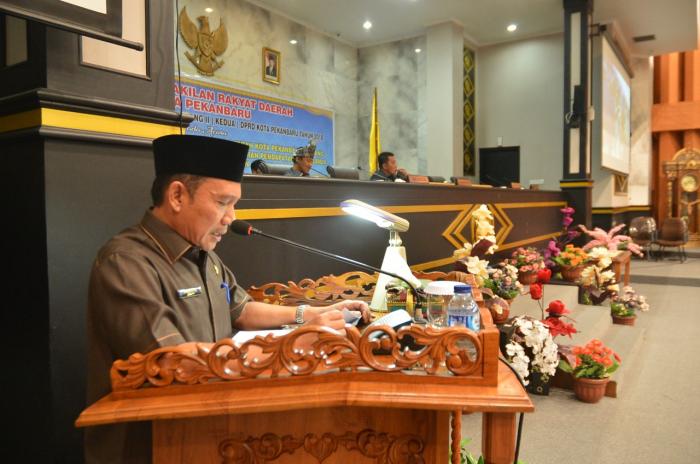 DPRD Gelar Paripurna Penyampaian Pertanggungjawaban Pelaksanaan APBD Tahun 2017