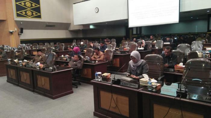 DPRD Gelar Paripurna Penyampaian Pertanggungjawaban Pelaksanaan APBD Tahun 2017