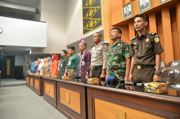 DPRD Gelar Paripurna Penyampaian Pertanggungjawaban Pelaksanaan APBD Tahun 2017