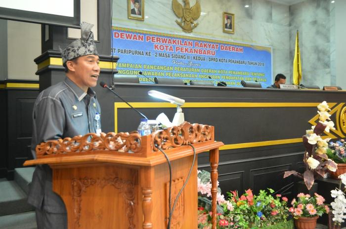 DPRD Gelar Paripurna Penyampaian Pertanggungjawaban Pelaksanaan APBD Tahun 2017