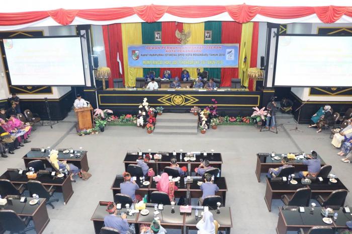 DPRD Kota Pekanbaru Gelar Sidang Paripurna Istimewa