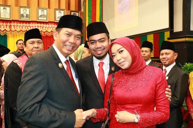 Pelantikan 45 Anggota DPRD Pekanbaru 2019-2024