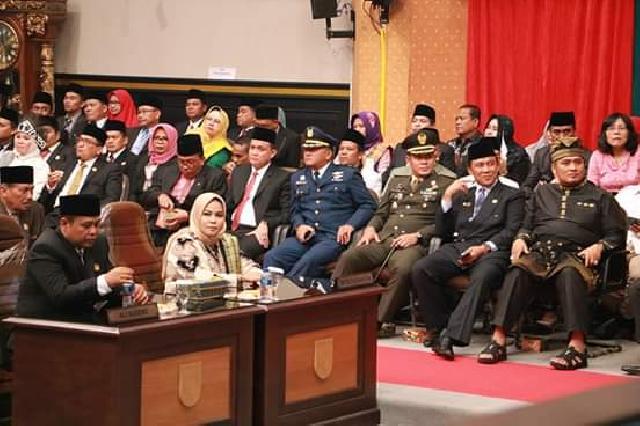 Pelantikan 45 Anggota DPRD Pekanbaru 2019-2024