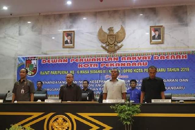 Paripurna Penandatanganan KUA-PPAS APBD 2020