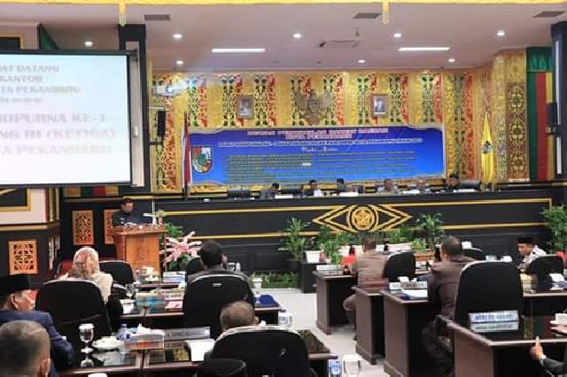 DPRD Pekanbaru Sahkan APBD Murni 2020 Rp2,34 Triliun