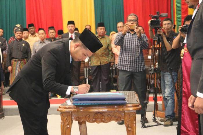 Paripurna�Pengucapan Sumpah Janji Pimpinan DPRD Pekanbaru