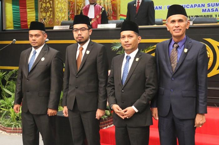 Paripurna�Pengucapan Sumpah Janji Pimpinan DPRD Pekanbaru